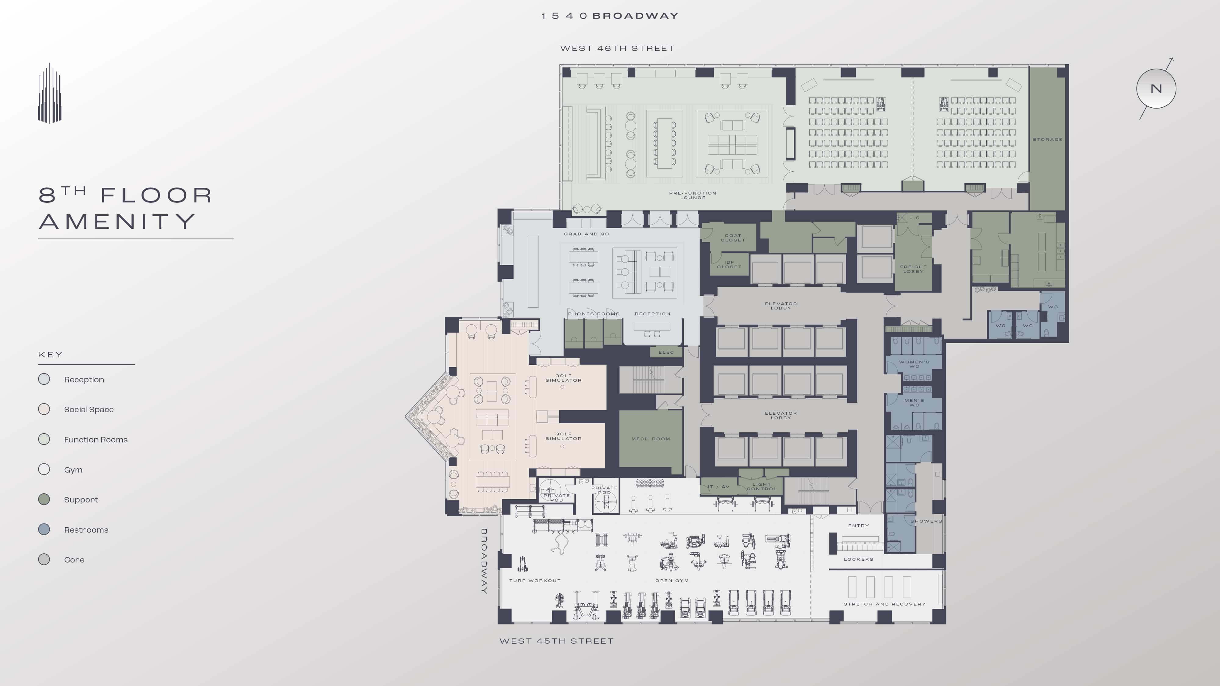 1540 Broadway Amenity Floor 08